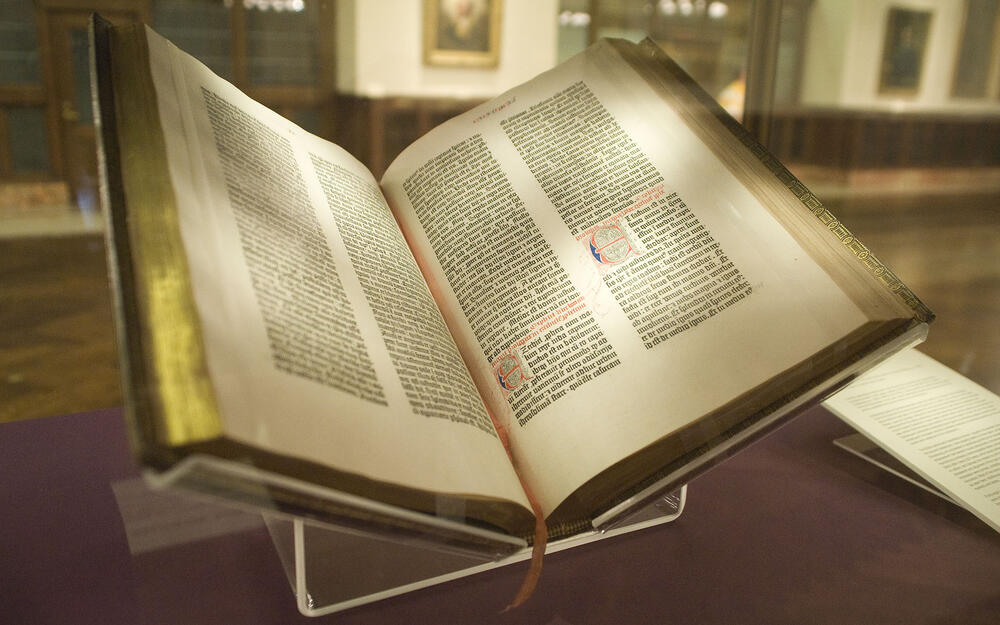 Primjerak Gutenbergove Biblije