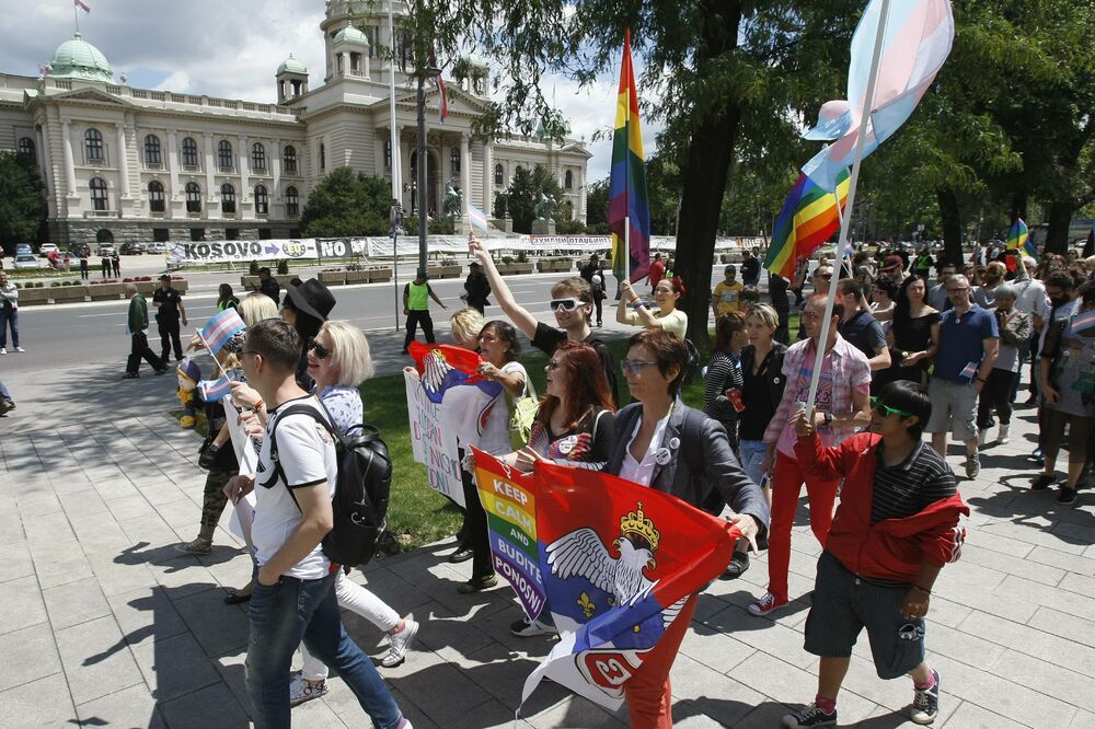 Parada ponosa Beograd 2018., Foto: Beta-AP