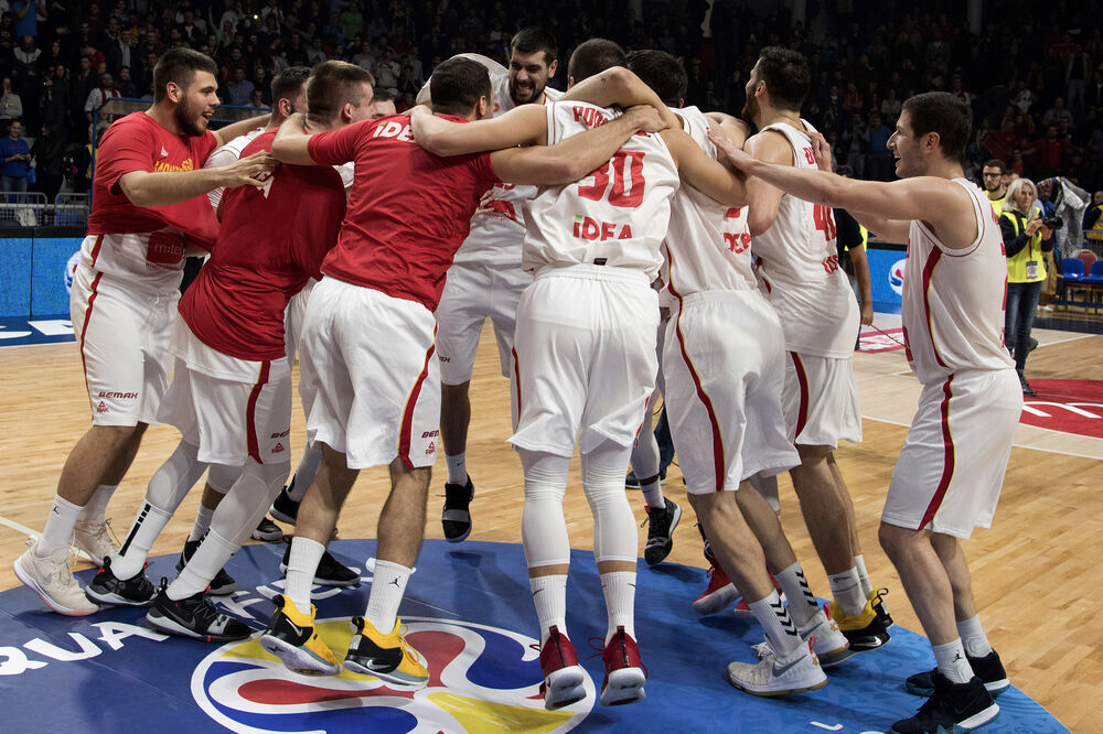 Košarkaši Crne Gore, Foto: Boris Pejović