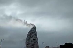 Baku: Ugašen požar u Trampovoj kuli, jedna osoba u teškom stanju...