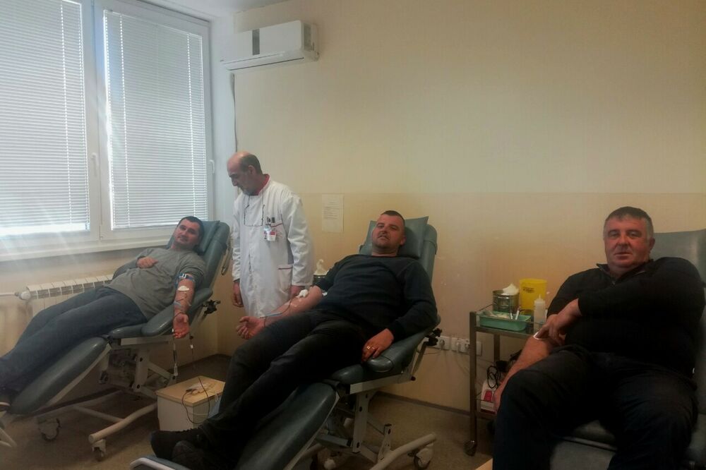 Sa akcije dobrovoljnog davanja krvi, Foto: Svetlana Mandić