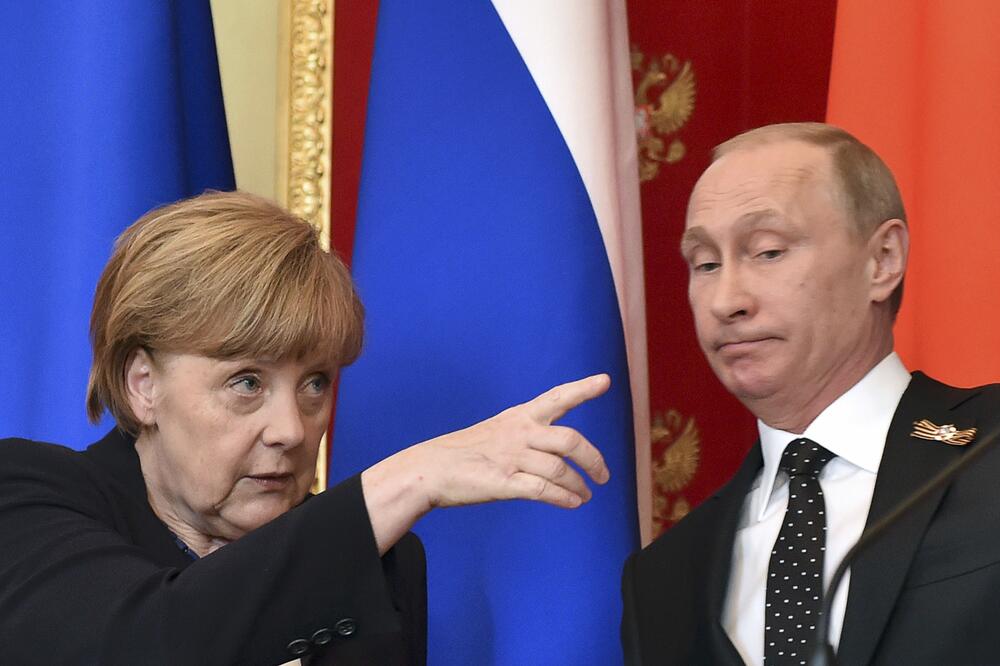 Angela Merkel, Vladimir Putin, Foto: Reuters