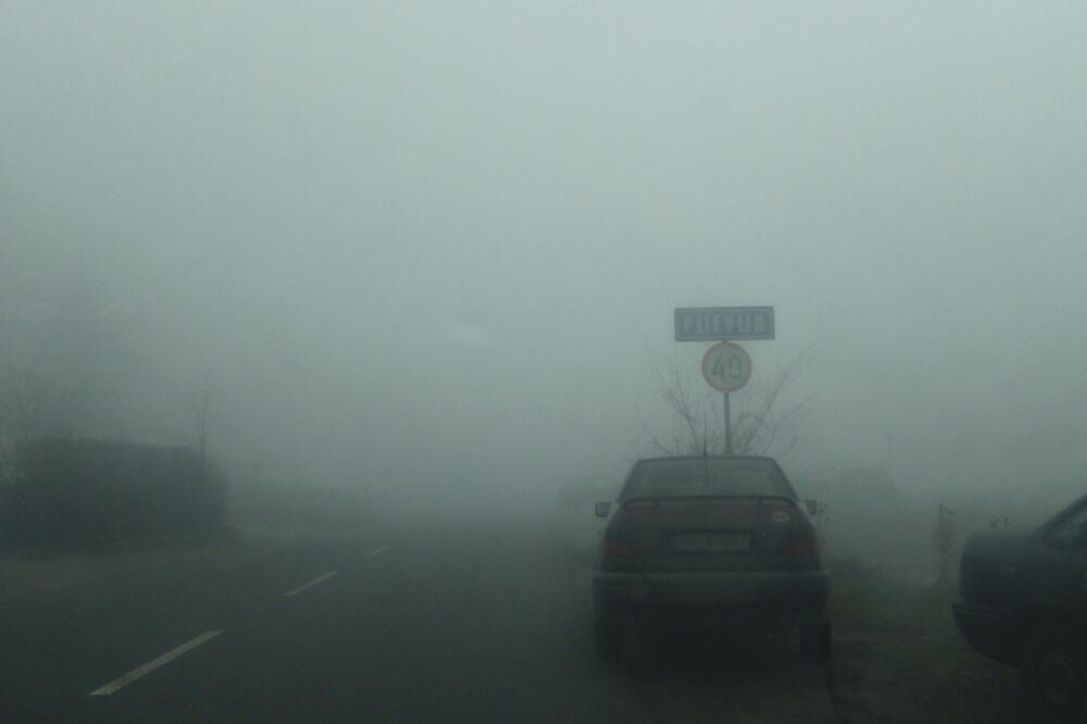 Pljevlja smog, Pljevlja zagađenje, Foto: Goran Malidžan