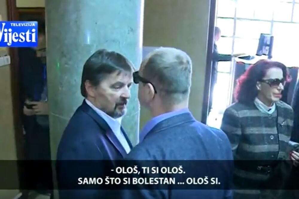 Miodrag Vuković, Milan Knežević, Foto: Screenshot (TV Vijesti), Screenshot (TV Vijesti)