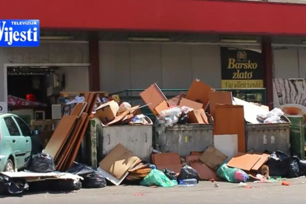 Ulcinj smeće, Foto: Screenshot (TV Vijesti)