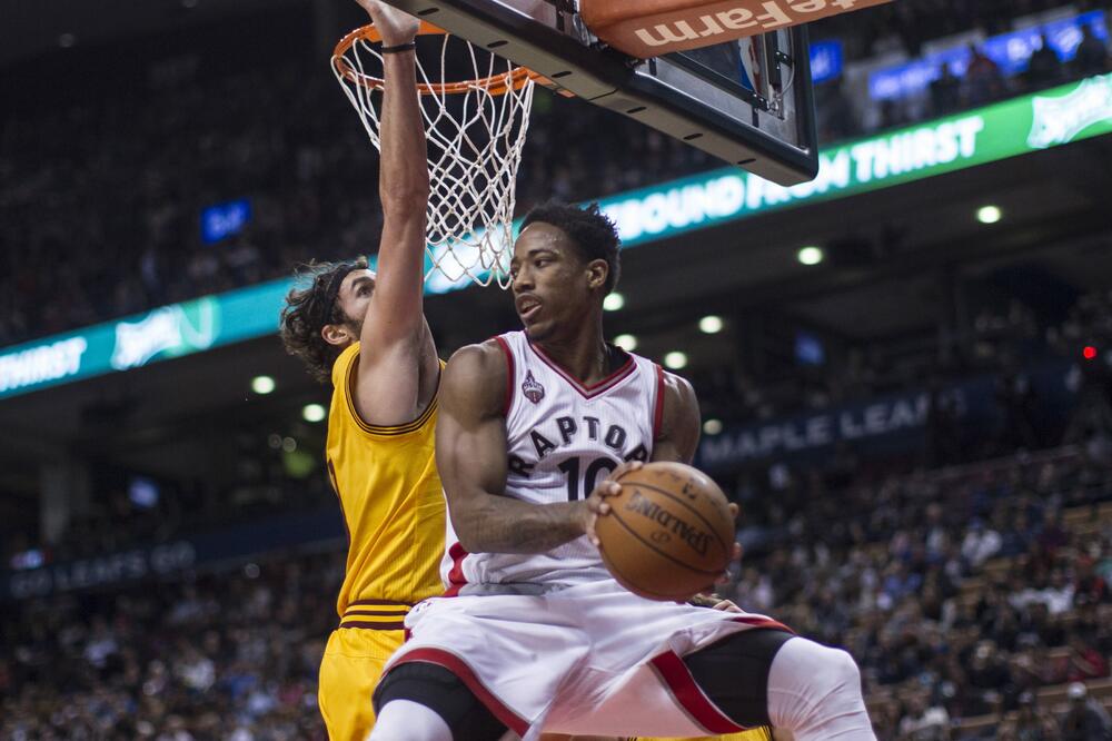 Demar Derozan i Kevin Lav, Foto: Beta/AP