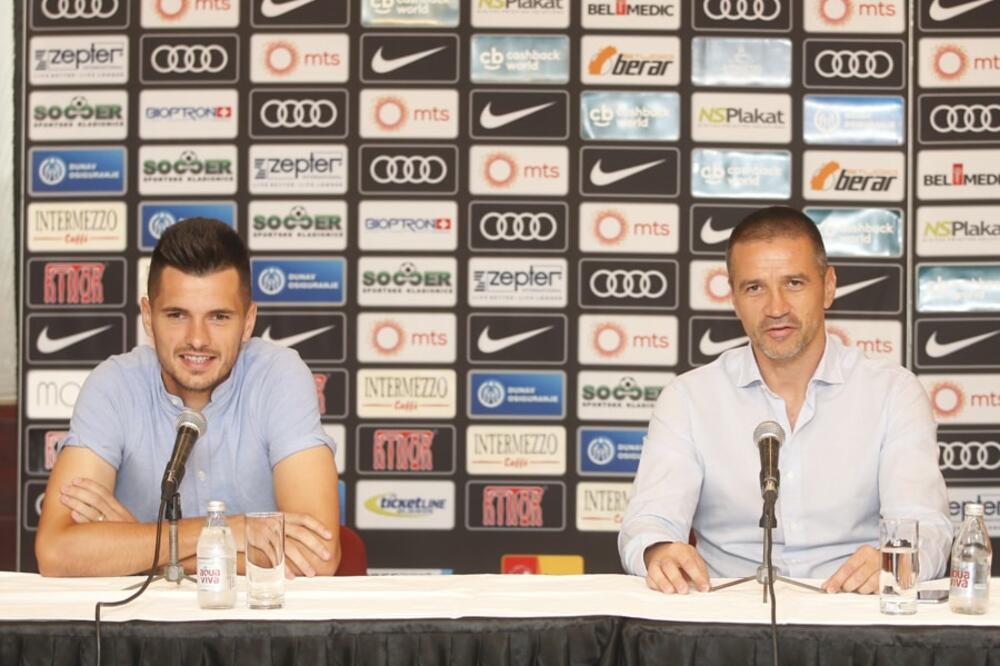 Goran Zakarić, Zoran Mirković, Foto: Partizan.rs