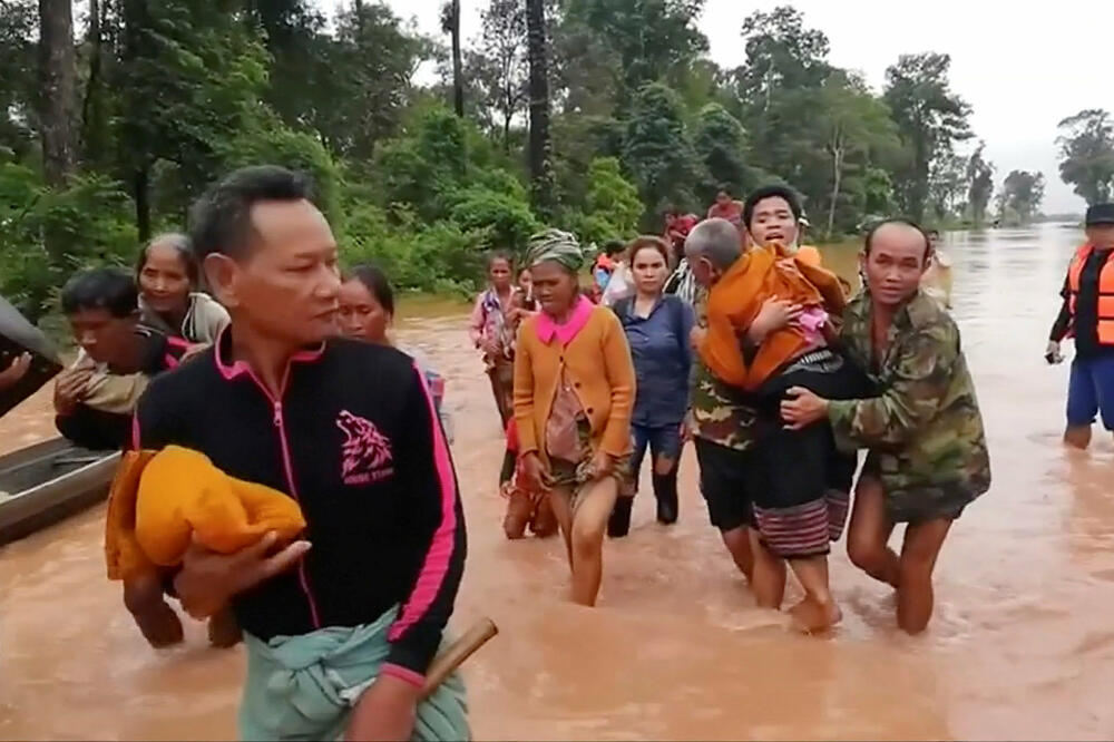 Laos poplava, Foto: Reuters