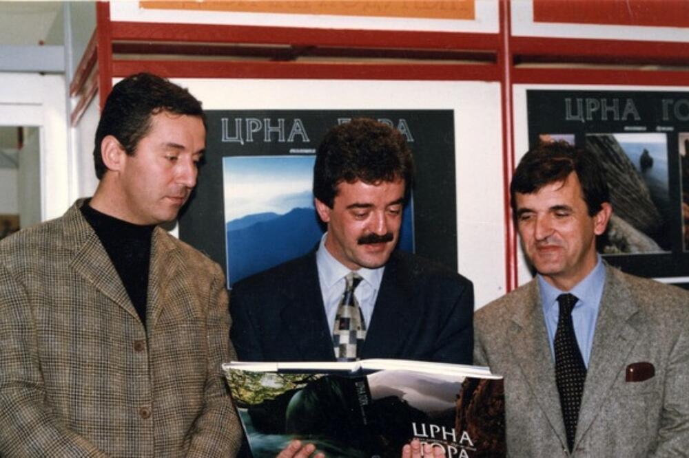 Milo Đukanović, Momir Bulatović, Svetozar Marović, Foto: Arhiva "Vijesti"