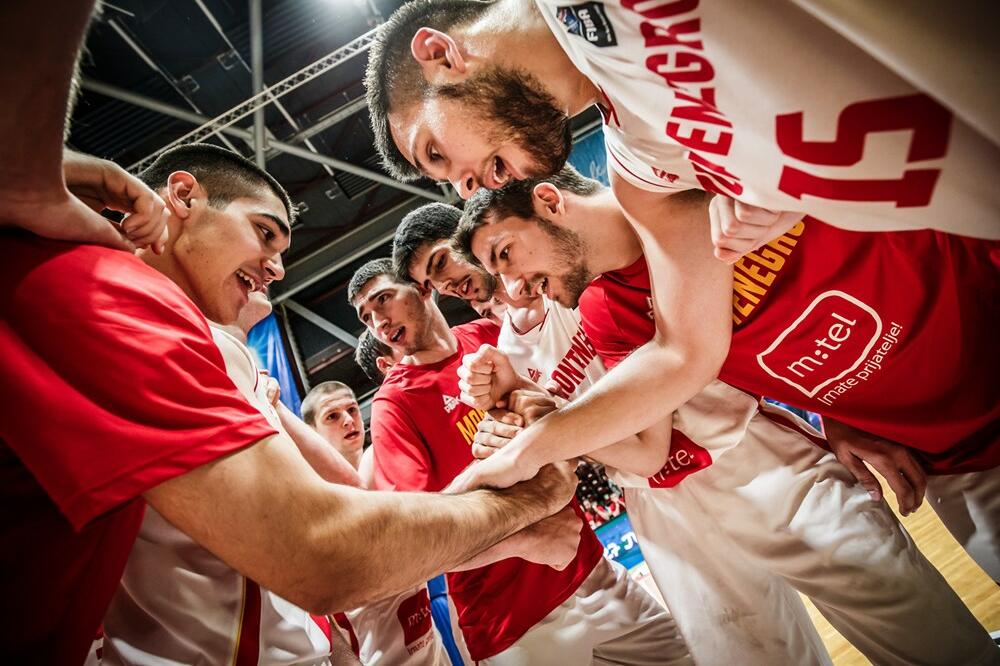 Mlada košarkaška reprezentacija Crne Gore, Foto: FIBA