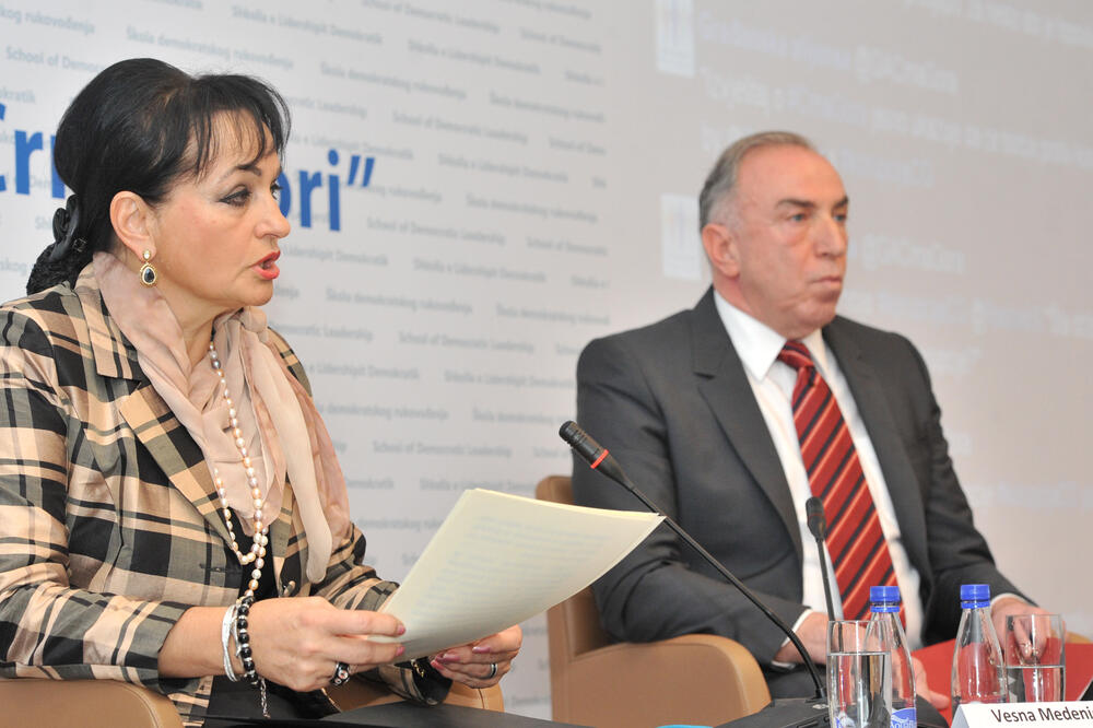 Vesna Medenica, Ivica Stanković, Foto: Savo Prelević