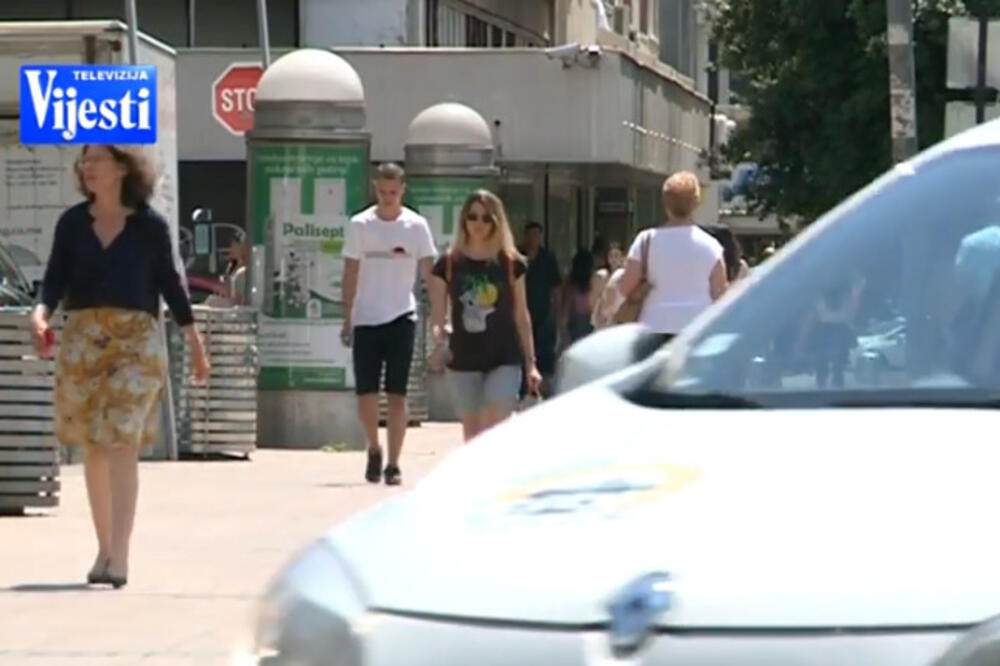 Podgorica, lijepo vrijeme, vrućine, Foto: Printscreen (YouTube)