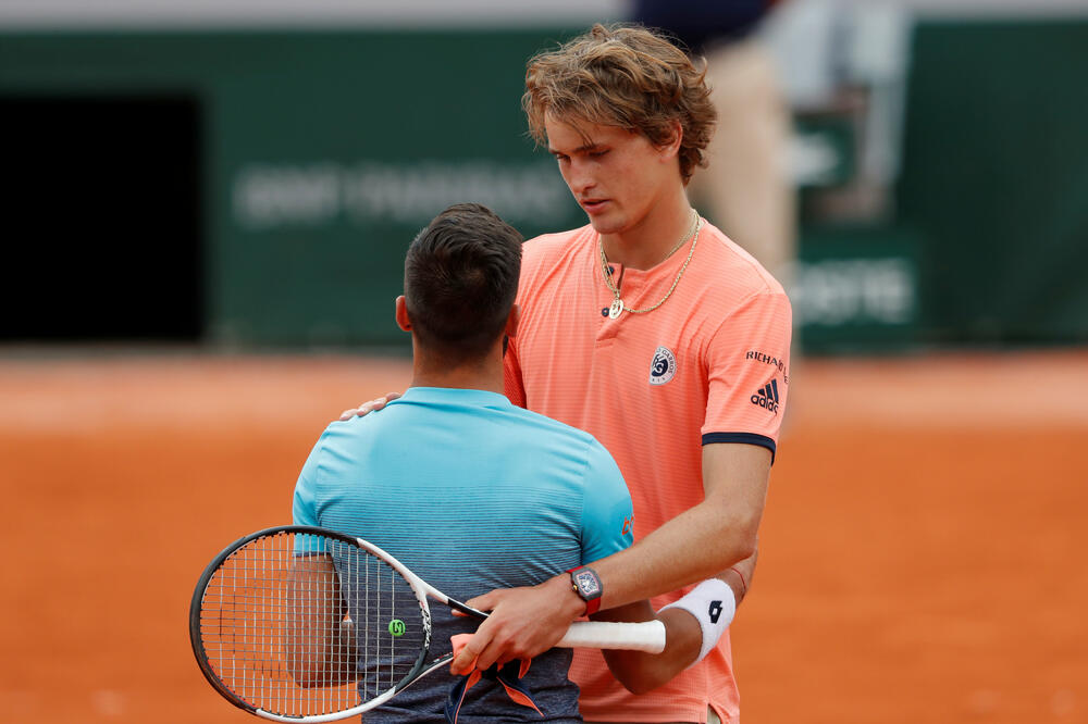 zverev džumhur, Foto: Reuters