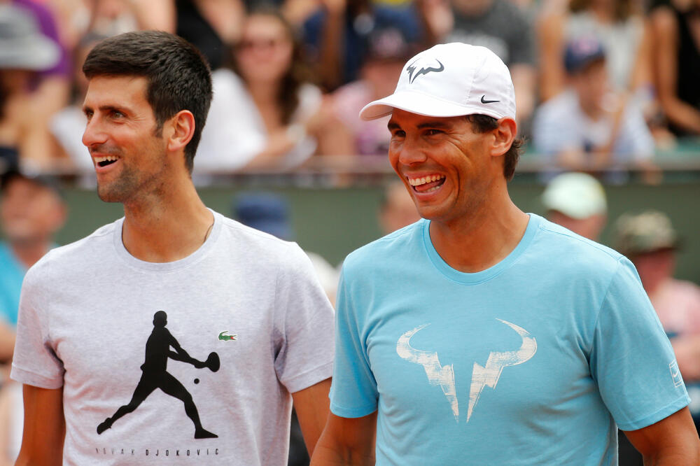 Novak Đoković i Rafael Nadal, Foto: Reuters