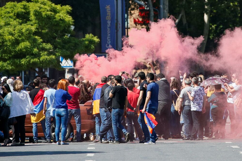 Jermenija protest, Foto: Reuters