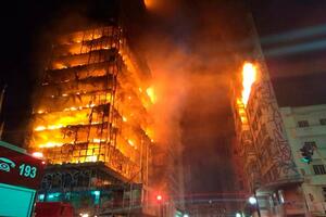 Vatra progutala neboder u Sao Paulu, najmanje jedna žrtva