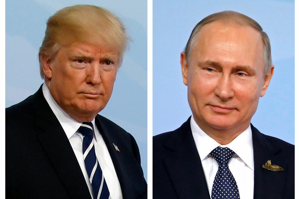 Donald Tramp, Vladimir Putin, Foto: Reuters