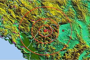 Registrovan zemljotres manje jačine u okolini Plava