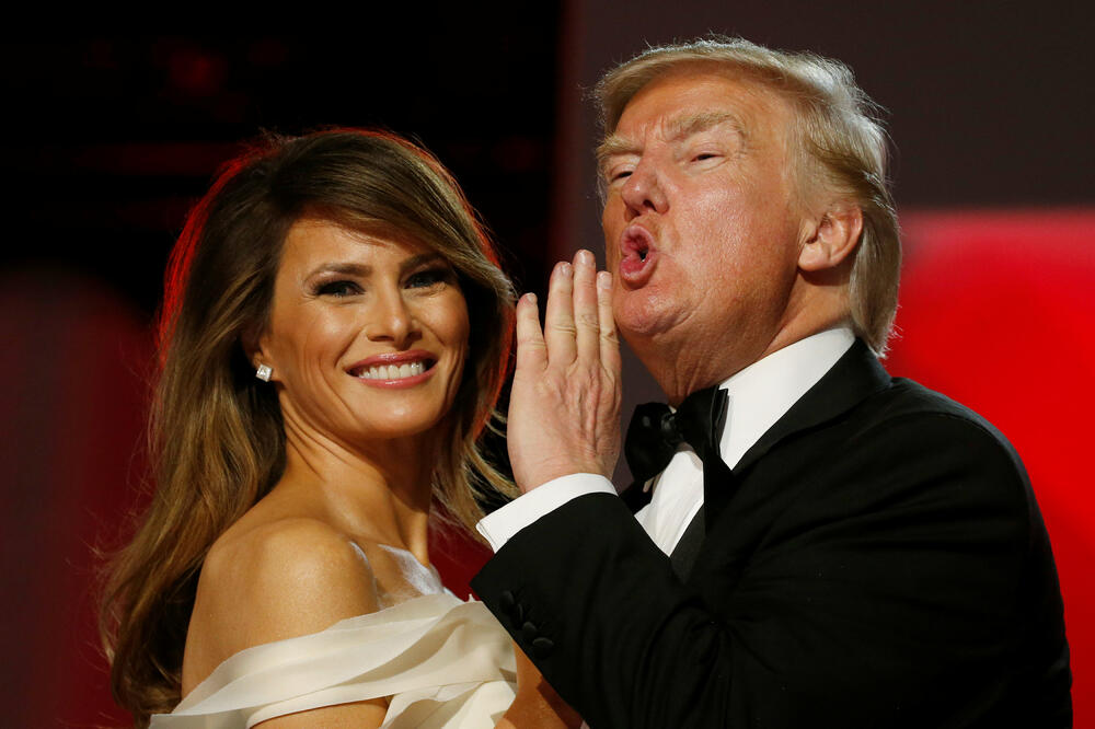 Donald Tramp, Melanija Tramp, Foto: Reuters