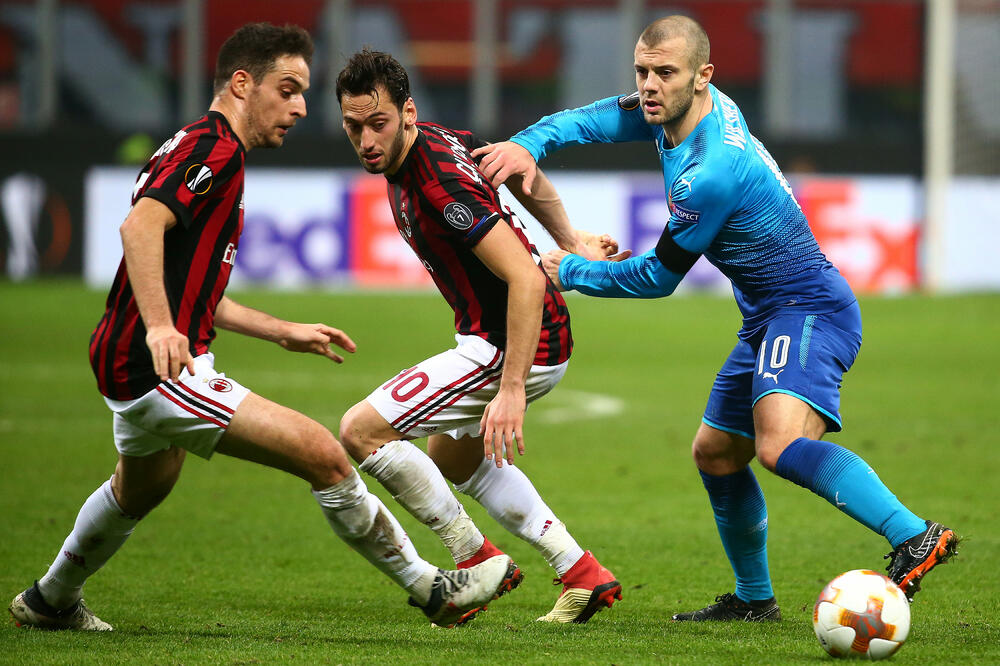 Milan - Arsenal, Foto: Reuters