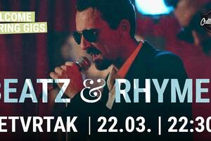 Koncert trip hop sastava Beatz & Rhymes 22. marta u Podgorici