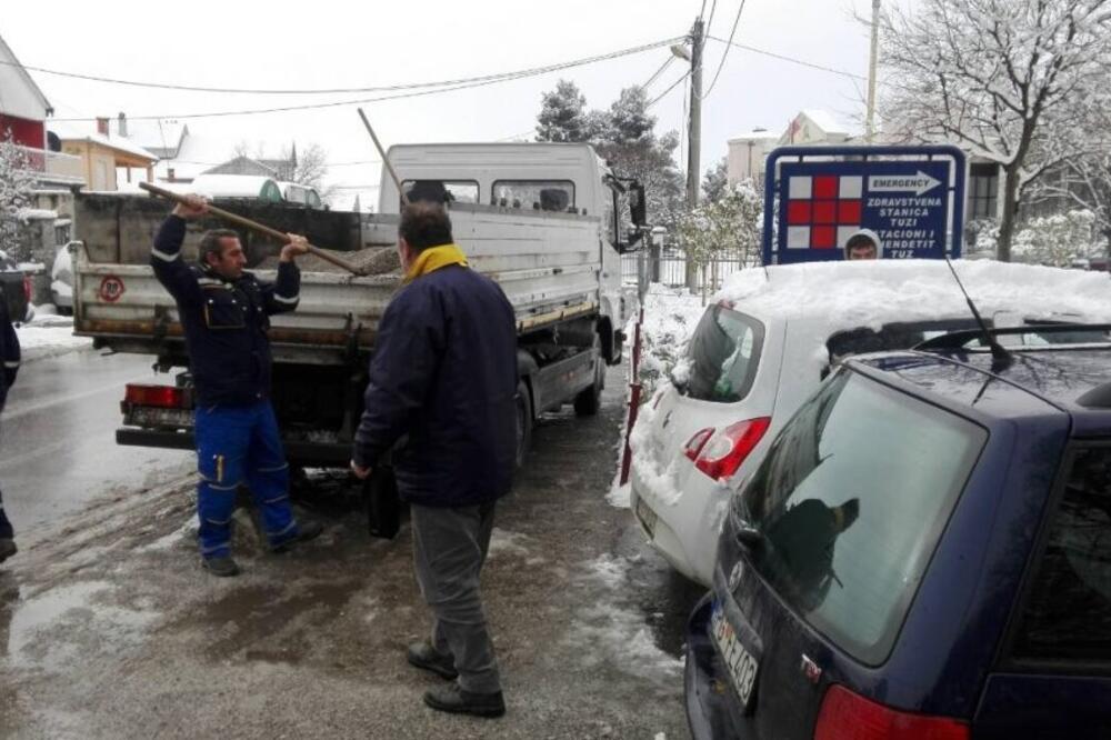 Čišćenje snijega Podgorica, Foto: Glavni grad