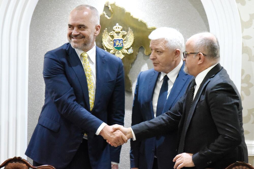 Edi Rama Duško Marković, Foto: Boris Pejović