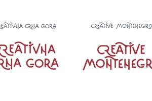 Ovo je logo za program "Kreativna Crna Gora"