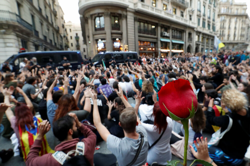 Protesti u Kataloniji, Foto: Reuters