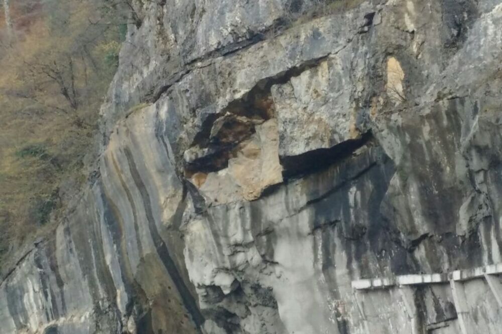 Kolašin, odron, Foto: Čitalac "Vijesti"