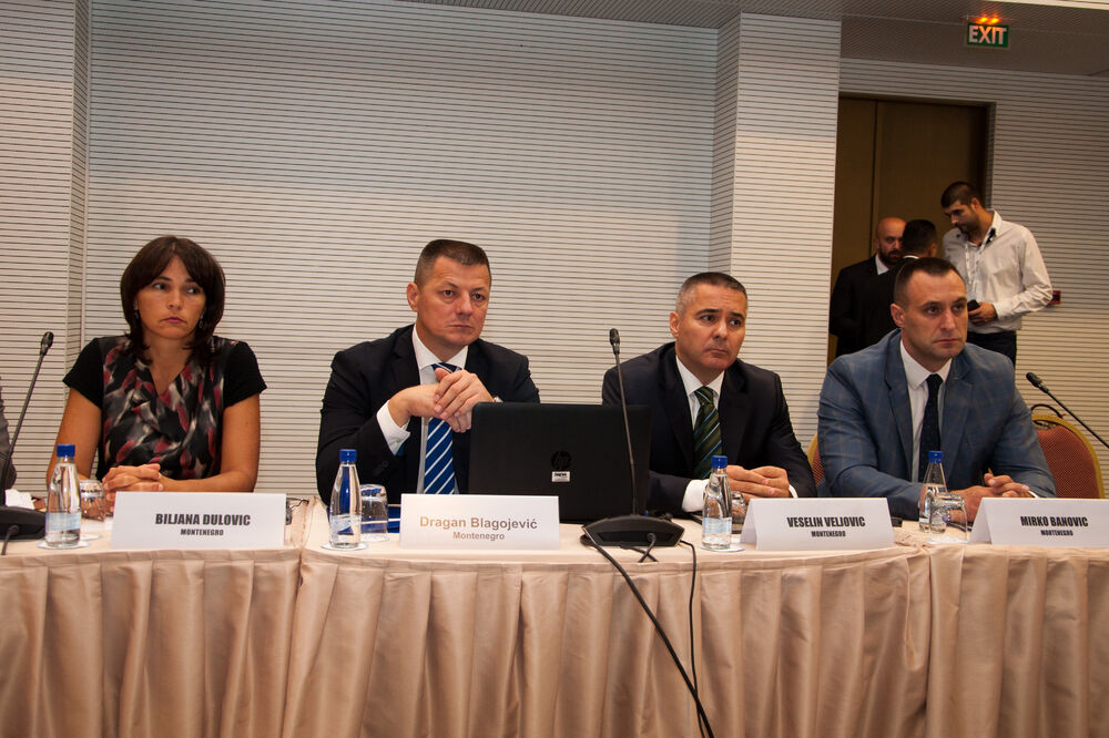 Veselin Veljović, Dragan Blagojević, Biljana Dulović, Foto: Ministarstvo unutrašnjih poslova