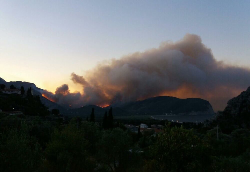 Budva požar, Kufin požar