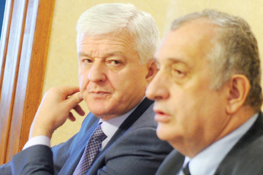 Marković i Bulatović, Foto: Savo Prelević