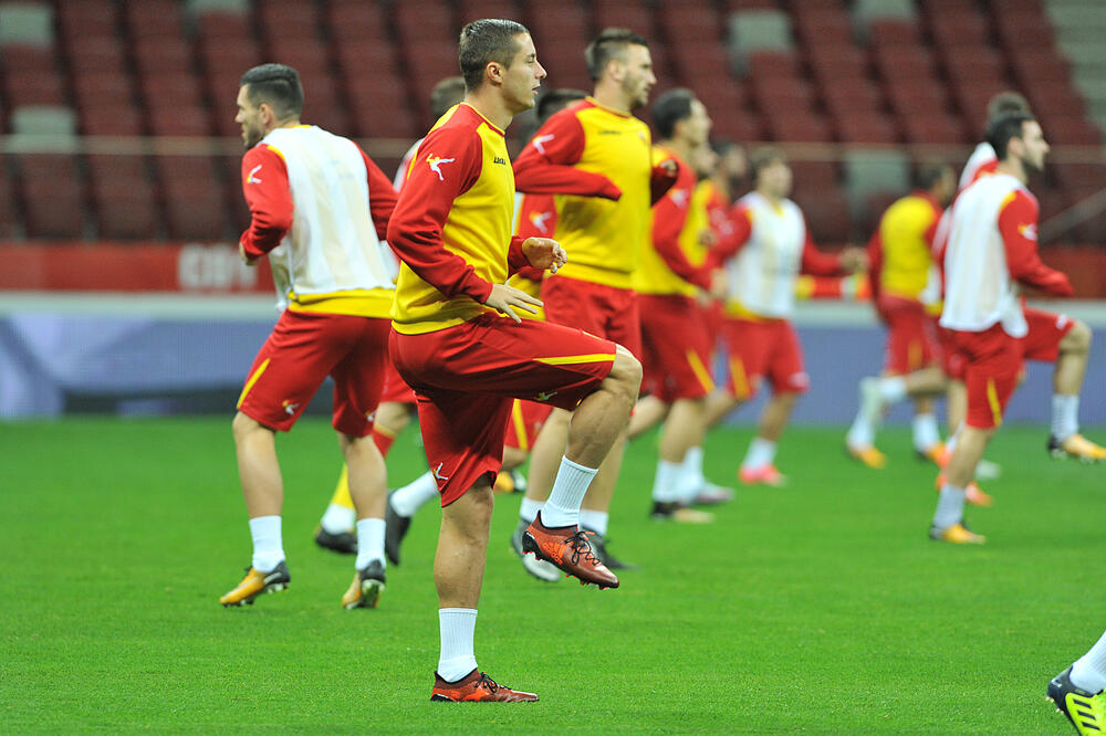 Poljska - Crna Gora, trening Varšava, Foto: Savo Prelević