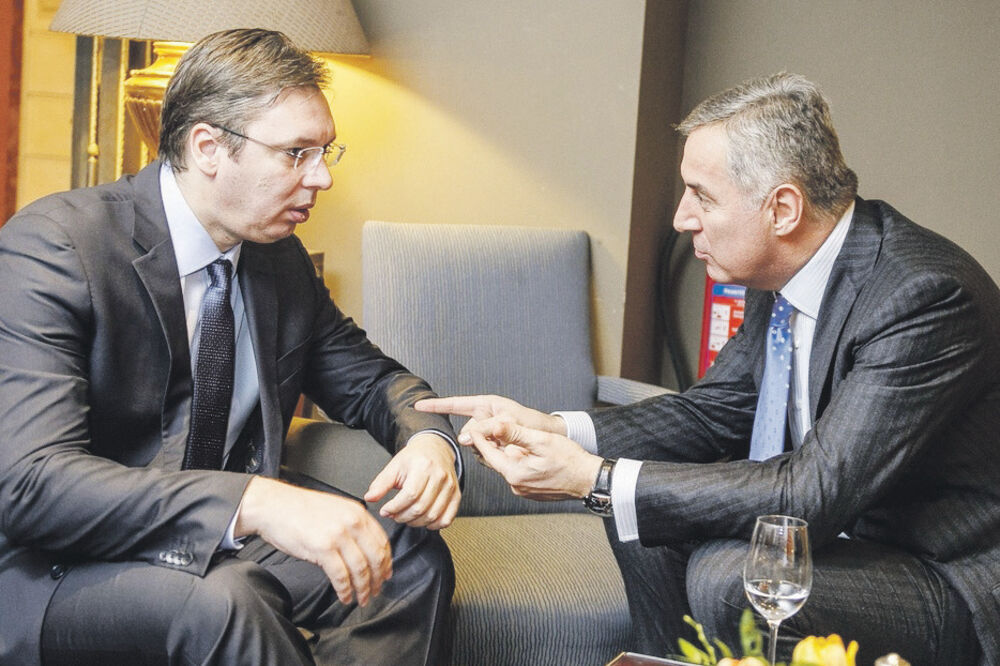 Aleksandar Vučić, Milo Đukanović, Foto: Vlada Crne Gore