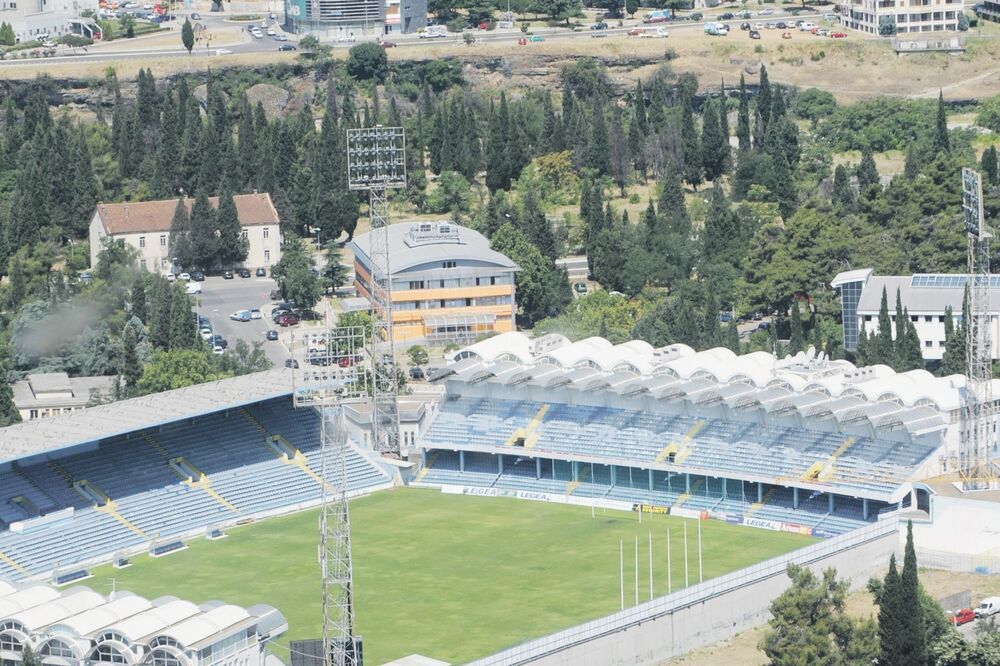 stadion Pod Goricom, Foto: Savo Prelević