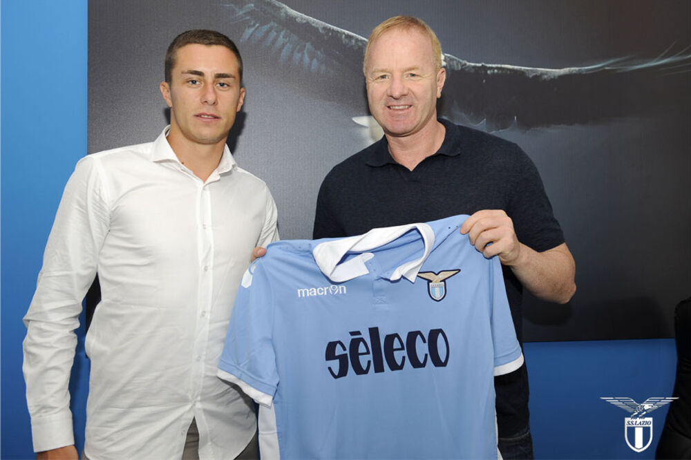 Adam Marušić i Igli Tare, Foto: Sslazio.it