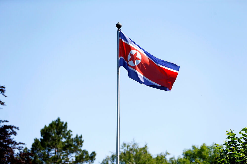 Sjeverna Koreja, zastava, Foto: Reuters