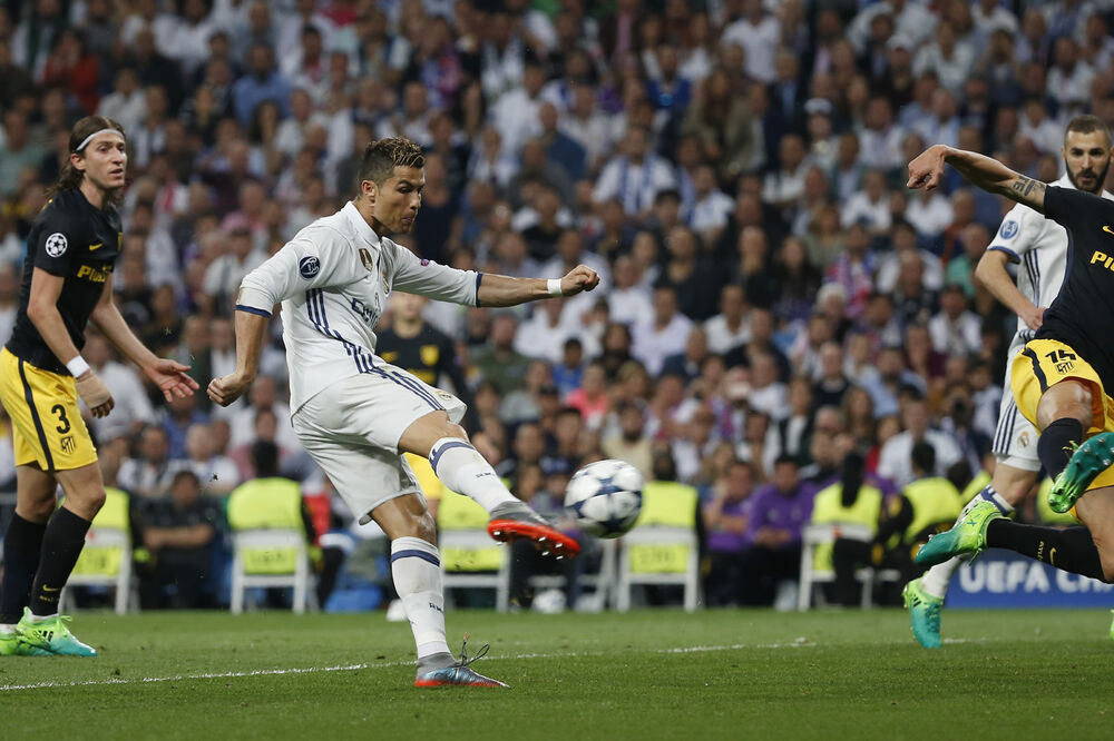 Kristijano Ronaldo Real Madrid - Atletiko Madrid, Foto: Reuters