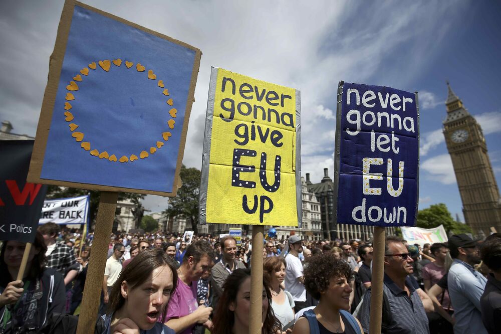 London, Bregzit protest, Foto: Reuters