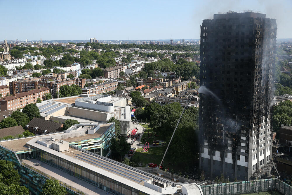 London, zgrada, požar, Foto: Reuters