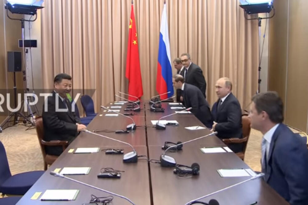 Si Đinping, Vladimir Putin, Foto: Printscreen (YouTube)