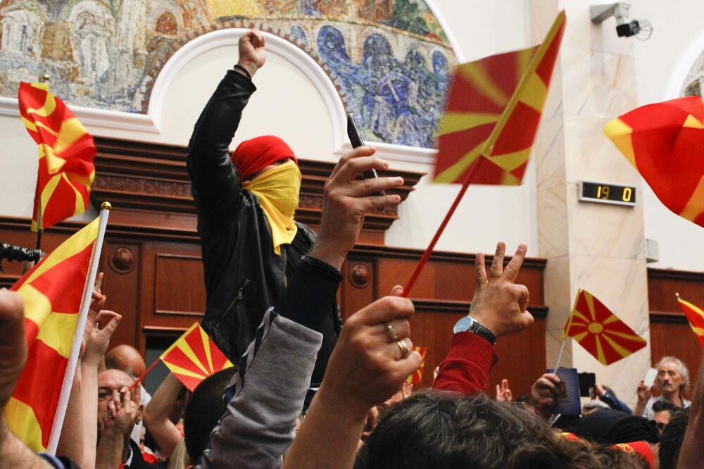Makedonija protesti, Foto: Reuters