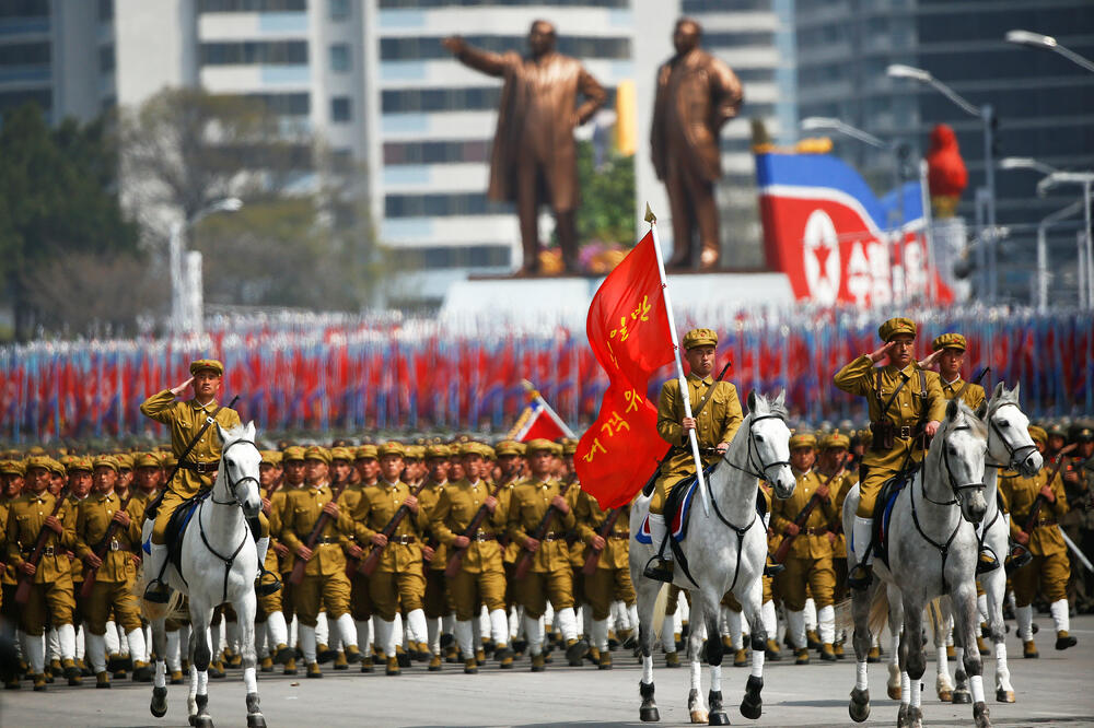 Sjeverna Koreja proslava, Foto: Reuters