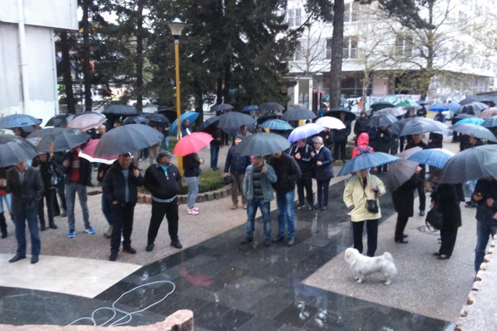 anti NATO protest Nikšić, Foto: Svetlana Mandić