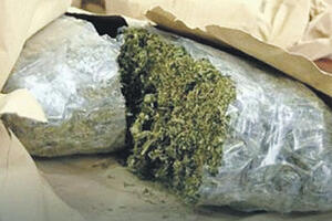 Bar: Uhapšen sa 3,5 kilograma marihuane