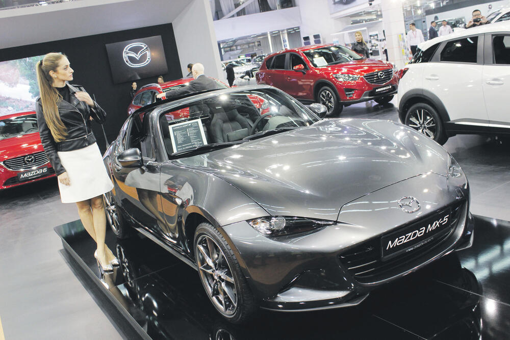 Mazda mx-5 rf, Sajam automobila u Beogradu