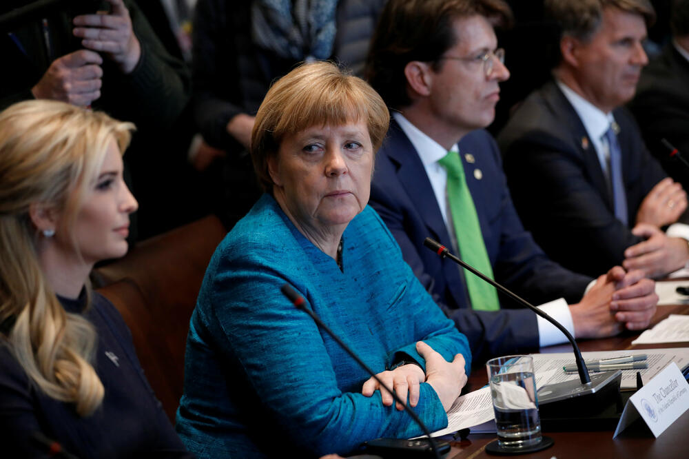 Angela Merkel, Donald Tramp, Foto: Reuters