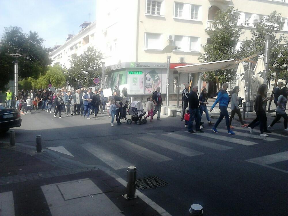 mještani park šuma Zagorič protest