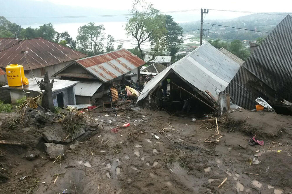 Bali, klizište, Foto: Beta-AP